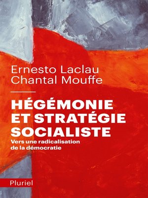 cover image of Hégémonie et stratégie socialiste